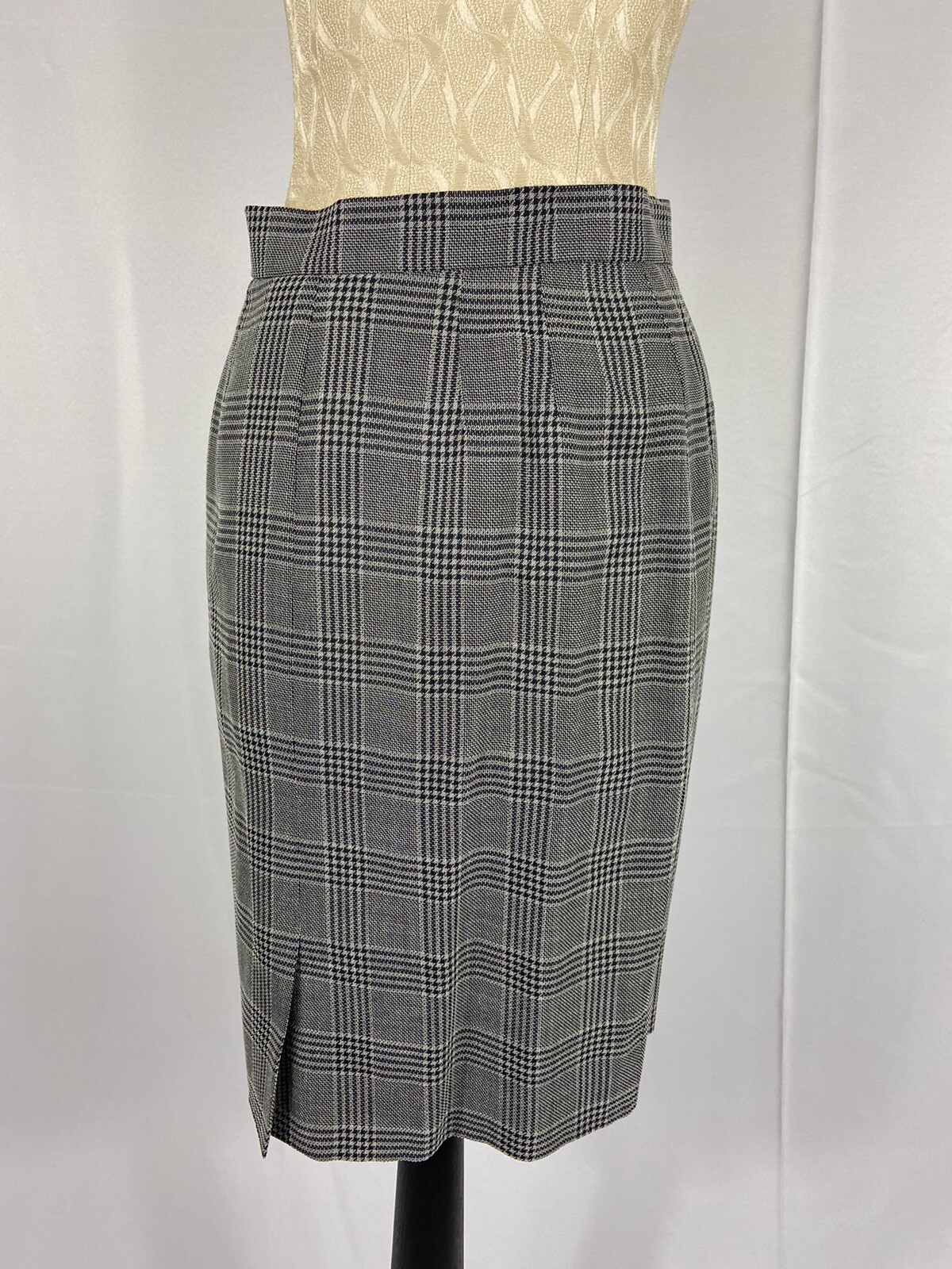 Yves Saint Laurent Encore Vintage Size 8 Gray Woo… - image 2