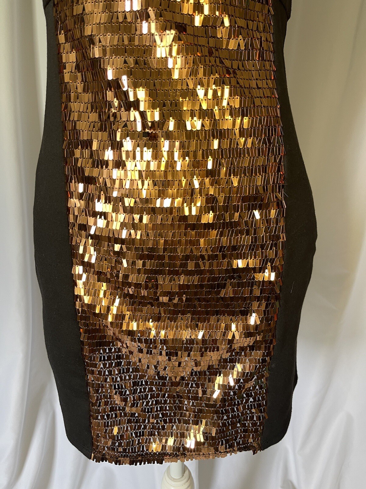 BCBGeneration Cooper sequined black Sheath Dress … - image 4