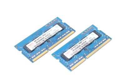 2x Hynix 2GB DDR3 SO-DIMM (HMT325S6BFR8C-H9) 1Rx8 PC3-10600S-9-10 B1 1333MHz