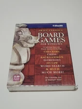 Swift Classics Board Games For Windows Big Box PC Software NEW Factory Sealed 