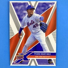 Pedro Martinez 2008 Upper Deck X Card #65 MLB New York Mets