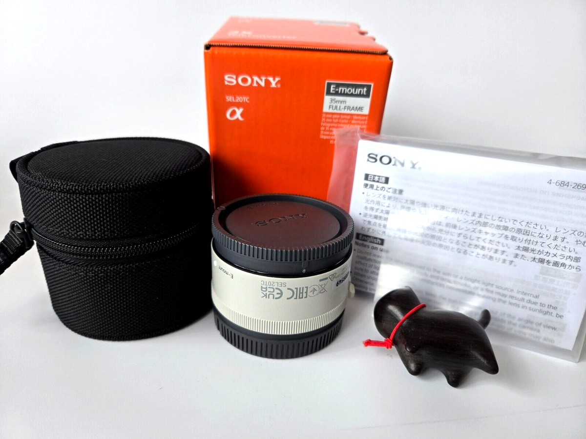 SONY SEL20TC 2.0X Teleconverter ソニー テレコン SONY SEL20TC 2X