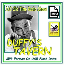 DUFFY'S TAVERN 160 Unique Oldtime Radio Shows MP3 On USB Drive
