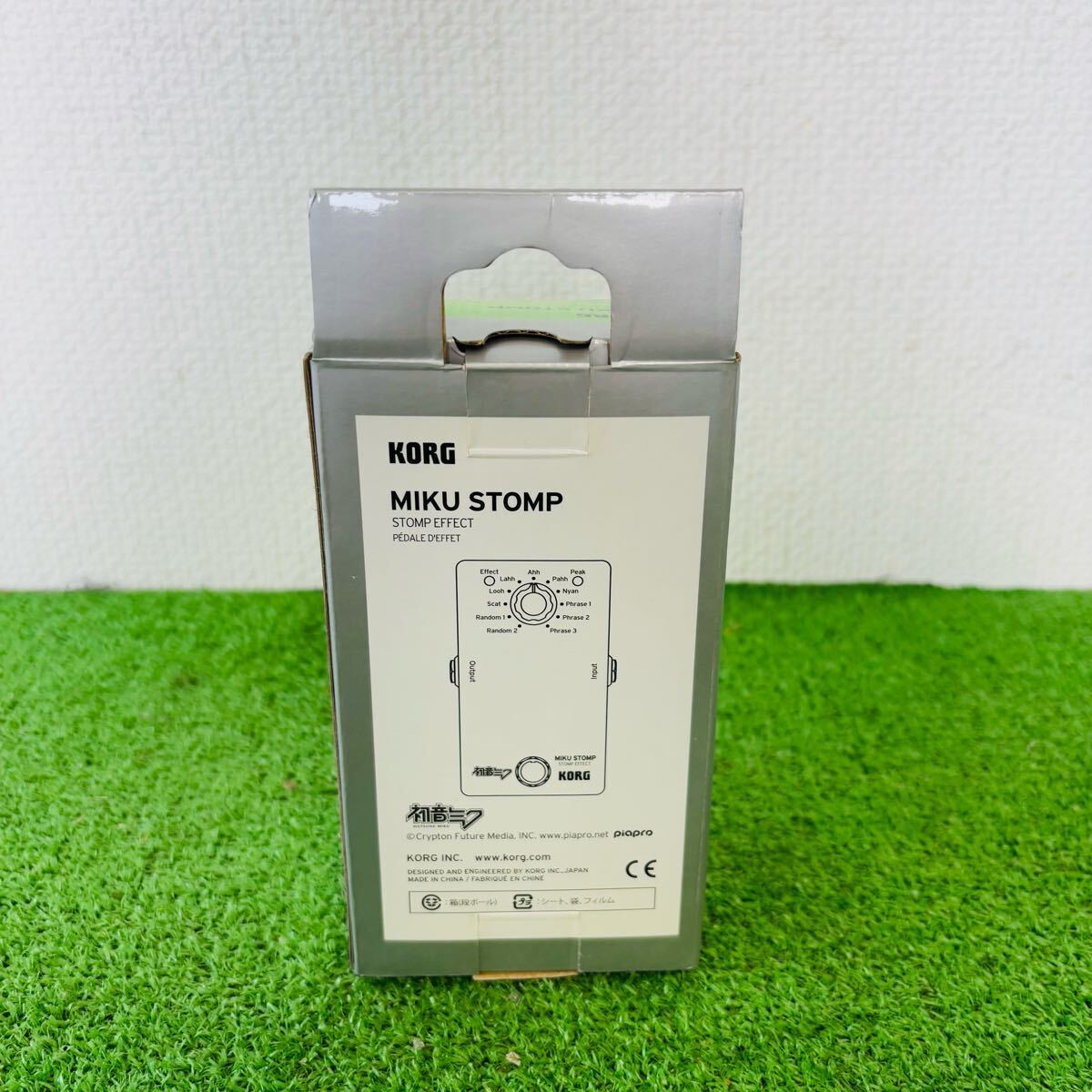 KORG Miku sing in the guitar Compact effector MIKU STOMP KORG Miku sing in the guitar Compact effector MIKU STOMP