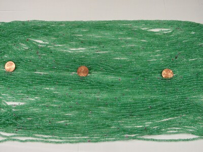 100 Strands 36'' Glass Seed Bead Necklaces Wholesale Bulk Lot Clearance (NP-43B)