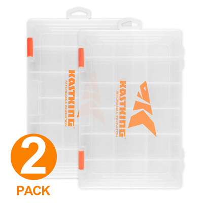 KastKing Tackle Box 2 / 4 Packs Tackle Trays Plastic Storage Box for Fishing  US | eBay