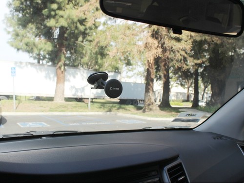Magnetic Quick-Snap Windshield Car Mount Phone Holder for Samsung Galaxy S8 Plus - 第 7/11 張圖片