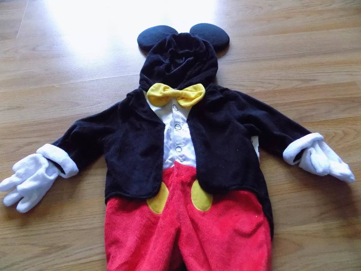 Size 3 Months Disney Baby Tuxedo Mickey Mouse Halloween Costume