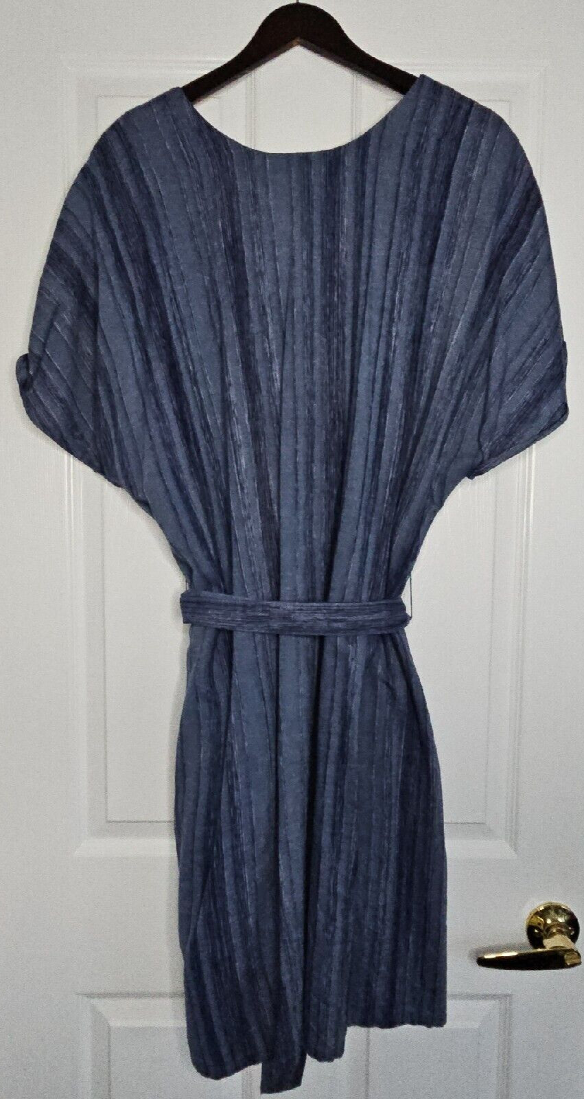 CASLON Chambray Denim Button Down Patch Pocket Sa… - image 2