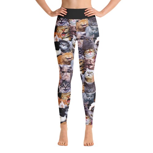 Cat Collage Leggings, leggings, joggers 