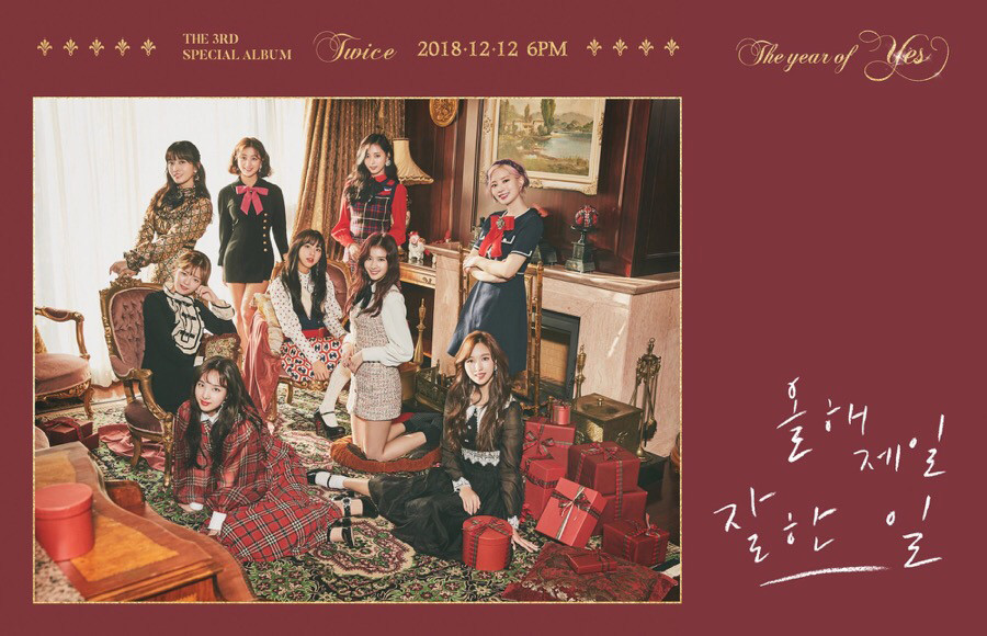 TWICE [THE YEAR OF YES] Special Album CD+POSTER+Photo Book+4 Card+