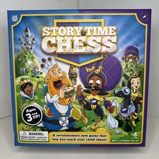 Story Time Chess Educational Game 100% Complete Learn Chess Thru Stories Ages 3+