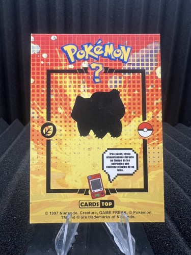 Bulbasaur #1 - Base de datos Pokédex 2024 - Tarjeta Pokémon casi nueva - Imagen 2 de 2