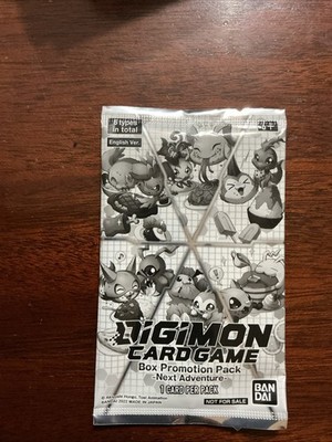 Digimon next adventure box promotion pack