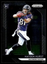2018 Panini Prizm Hayden Hurst Rookie Baltimore Ravens #208