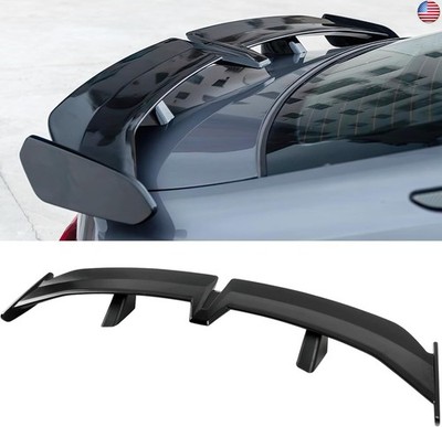 54 Inch Universal Rear Spoiler, PRO Style Car Rear Trunk Spoiler Wing Spoiler