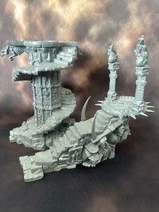 Warhammer Fantasy Terrain / Scenery - Eternity Stairs & Dreadfire Portal