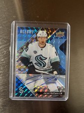 2024-25 Upper Deck Allure Jared McCann Blue Line Auto #/35 Kraken
