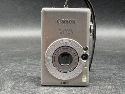 Canon IXUS 40 Digitalkamera Kompaktkamera 4 MP Y2K - Getestet