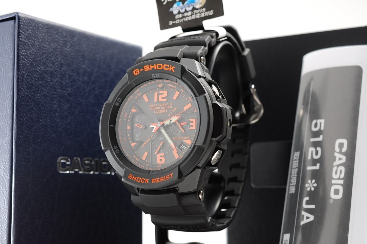Casio G-SHOCK Sky Cockpit Men's Black Watch - GW-3000B-1AJF for