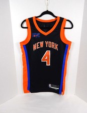 2022-23 Mens New York Knicks Derrick Rose #4 Swingman Black Jersey Nike 40