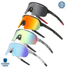Sports Sunglasses Cycling Baseball UV400 Protection for Men Women Youth Running