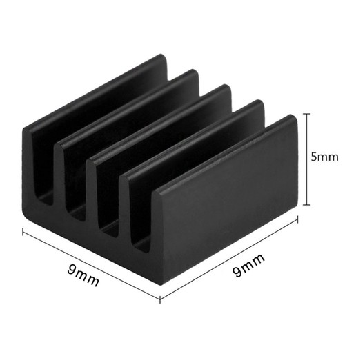 8 Pcs Heat Sink Aluminium Heatsink Aluminum Cooler Board Cooling Circuit - 第 3/7 張圖片