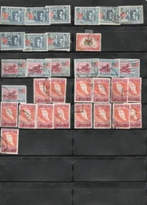 British Colonies- Malay Federation used collection (32 stamps)
