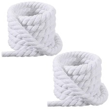 Thick Rope Shoe, Rope Shoes Laces, Solid Color NylonxShoe Laces String White