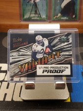 2025 Leaf Valiant Ricky Williams 1/1 Pre-Production Proof Color Match