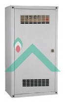 COPRICALDAIA BIANCO 85X45X22 CON FESSURA  FRONTALE X SCALDABAGNI RINNAI CB09