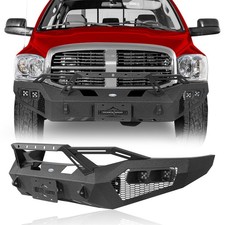 Fit 2006 2007 2008 2009 Dodge Ram 25003500 Steel Front Winch Bumper Wbull Bar Fit 2006 2007 2008 2009 Dodge Ram 25003500 Steel Front Winch Bumper Wbull Bar