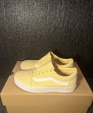 VANS Old Skool Low Top Sneaker Yellow/White S...