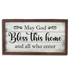 Rustic Wall Decors, Front Door Sign for Home Front Door Porch Entryway Decor,...
