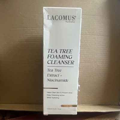 LACOMUS Tea Tree Niacinamide Foam Cleanser 100ml Face Deep Cleansing