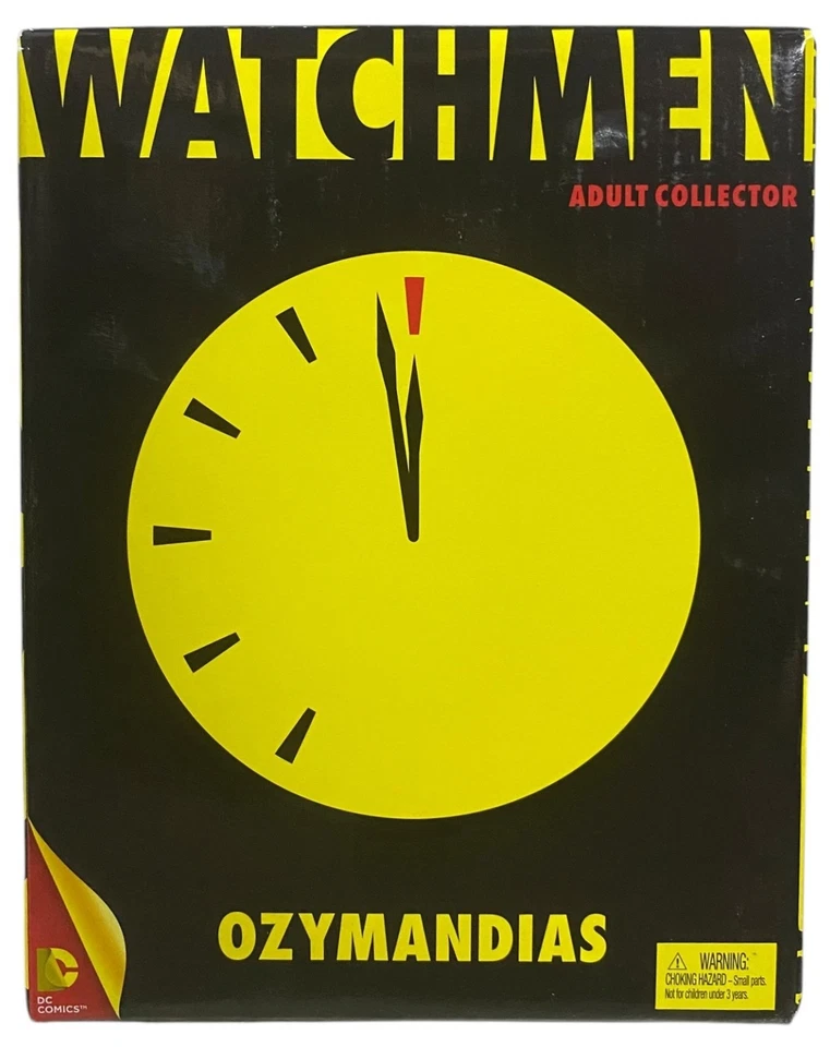 Watchmen Ozymandias Club Black Freighter Action Figure New w Box Creasing 2013 - Image 3 of 4