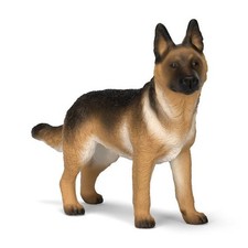 Schleich 14924 - Farm World, Deutscher Schäferhund Hündin, Tierfigur