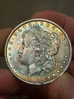 1896 UNC RAW Toned Morgan Dollar!