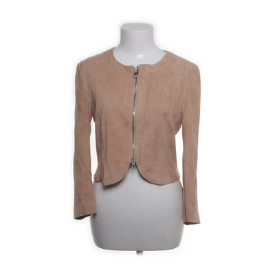 Drome, Lederjacke, Damen, Größe: XL, DPD2907RP D734P, Beige, Leder #9UH
