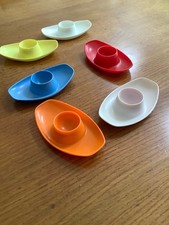 6 Vintage Collectable Retro Arthur Douglas Egg Cups Made in England  899085 REGD