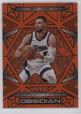 2024-25 Panini Obsidian Electric Etch Orange Flood 91/125 Zach LaVine #35 1t4l