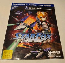 Star Fox Assault Gamecube Official Strategy Guide Nintendo Power WITH POSTER