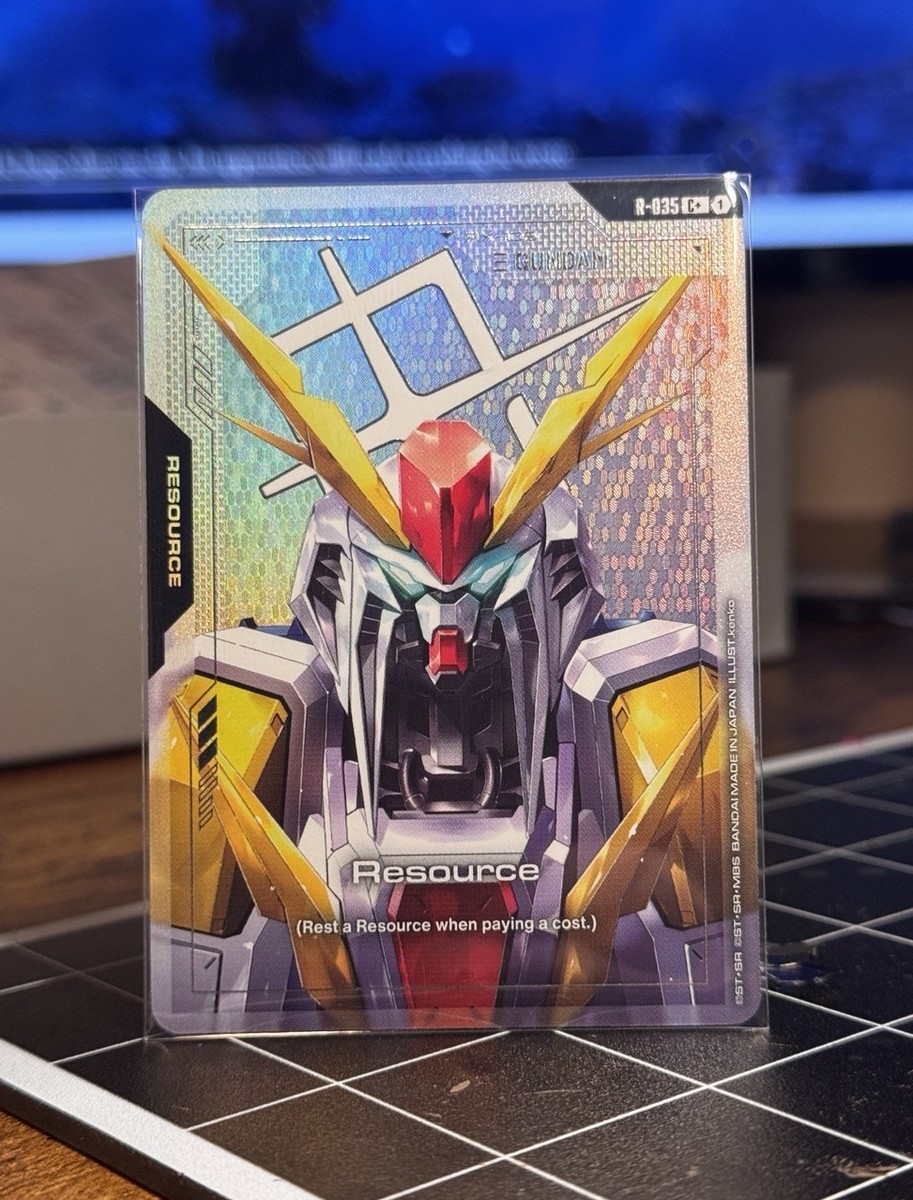 Gundam Card Game Phantom Aria Resource R-035 C+ Full Art NM | eBay