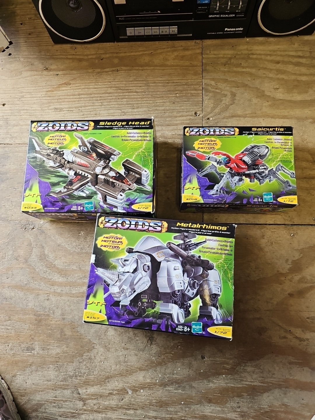 S New In Boxes Saicurtis ,metalrhimos And Sledgehead