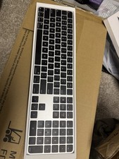 Apple Magic Keyboard with Touch ID and Numeric Keypad Black, US English