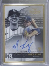 2020 Topps Gold Label Gold Label Framed Auto Mike King #GLA-MKI Auto 02d2