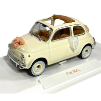 Fiat 500 L 1968 Ivory Wedding Gift 1:18 Norev Auto Stradali -D- Neues Modell