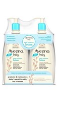 Aveeno Baby Daily Moisture Lotion Twin Pack