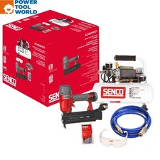 Senco AFN0024KITUK2 240v Finish Pro Brad Nailer & Low Noise Compressor