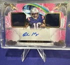 2024 Topps Inception - Franchise Foundation Relic Autographs Drake Maye Pink /99